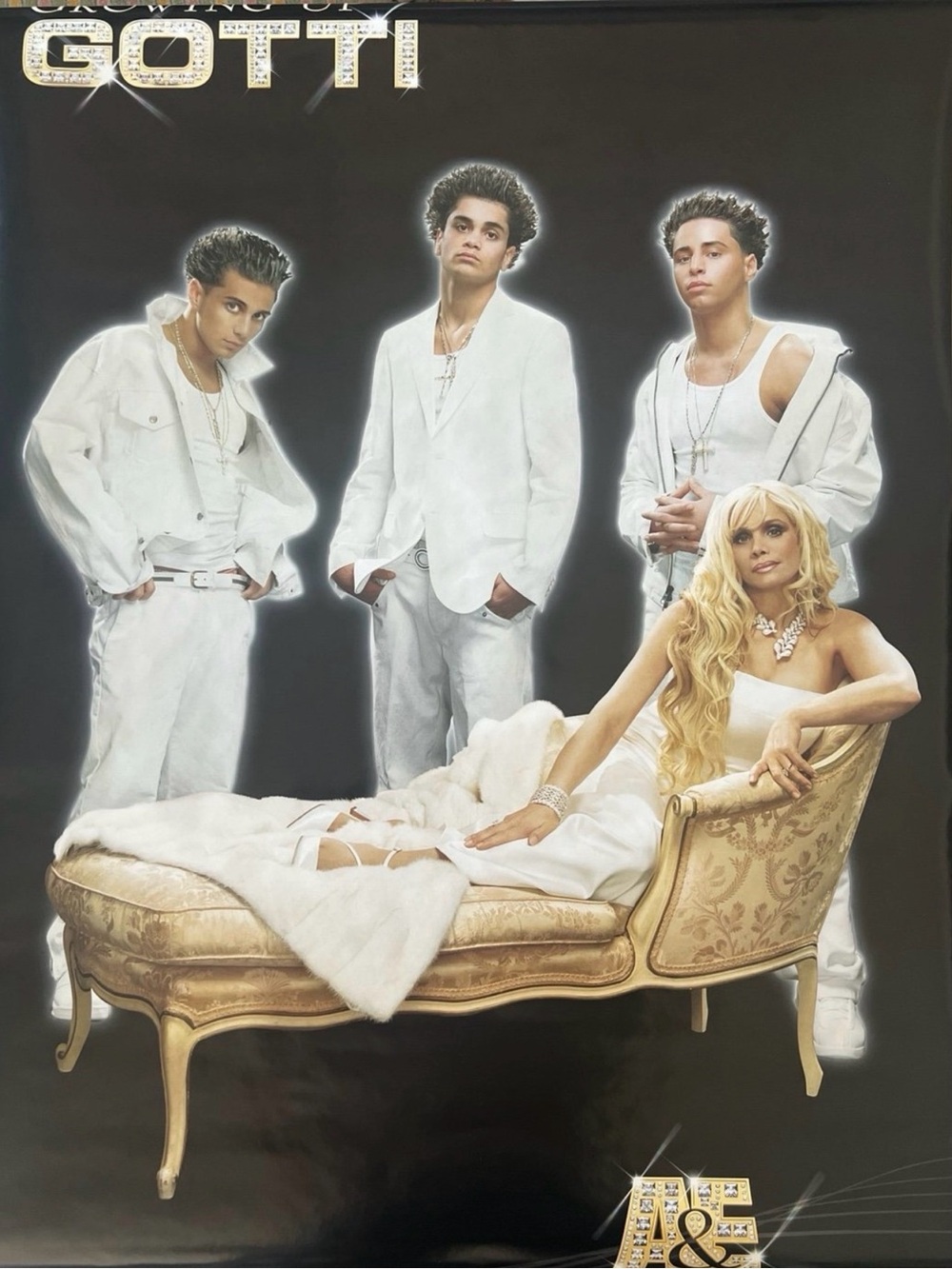 Gotti Album Poster – Figures in White Aprox Size 24x36 Inches